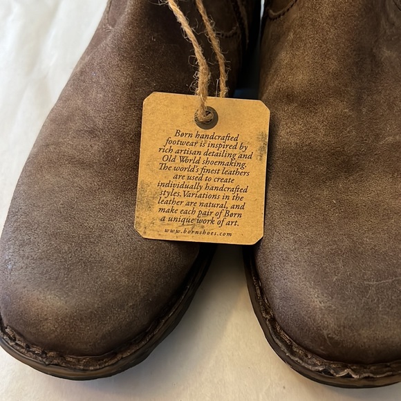 Born Kenya Bootie In Distressed Taupe. - Picture 14 of 14